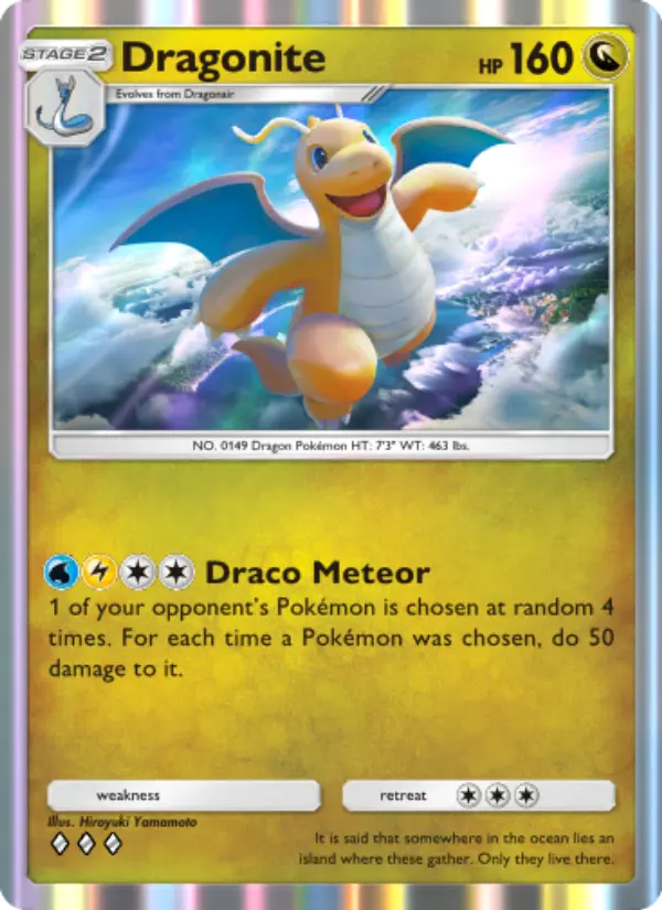 Dragonite - Genetic Apex 185/226