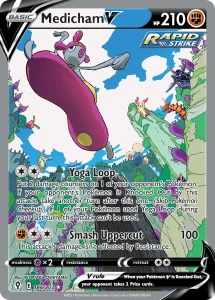 Medicham V - Evolving Skies 186/203 (Holo)