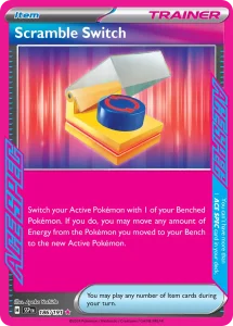 Scramble Switch - Surging Sparks 186/191 (Holo)