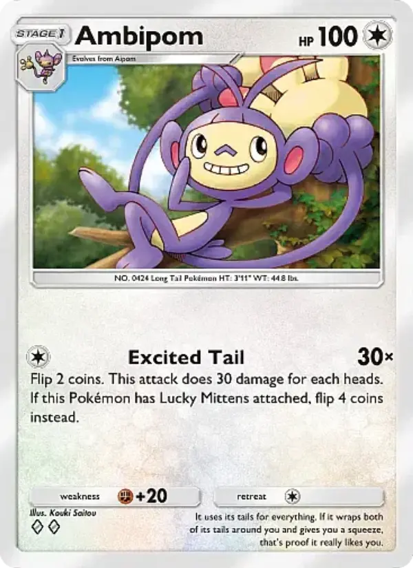 Ambipom - Mega Rising 186/226