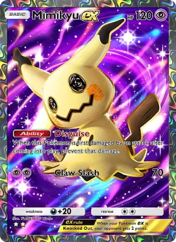 Mimikyu ex - Fantastical Parade 186/155