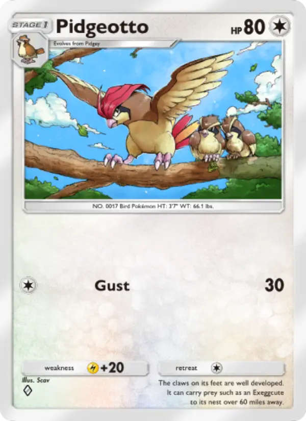 Pidgeotto - Genetic Apex 187/226
