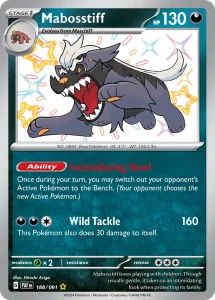 Mabosstiff - Paldean Fates 188/091 (Holo)