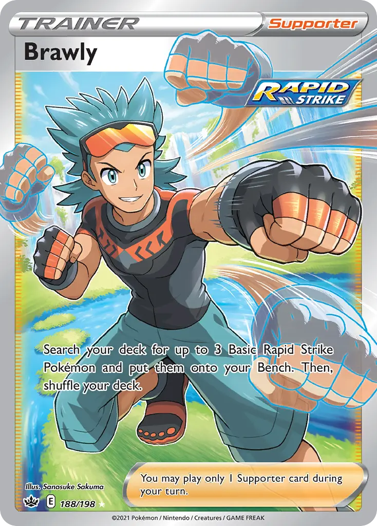 Brawly - Chilling Reign 188/198 (Holo)