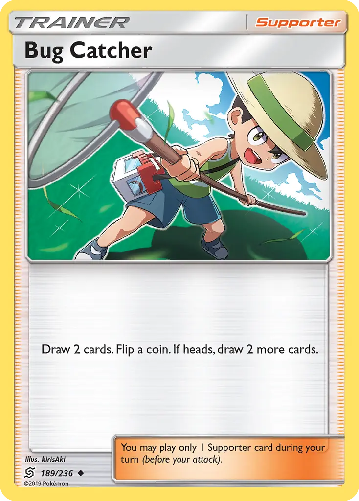 Bug Catcher - Unified Minds 189/236 (Reverse Holo)