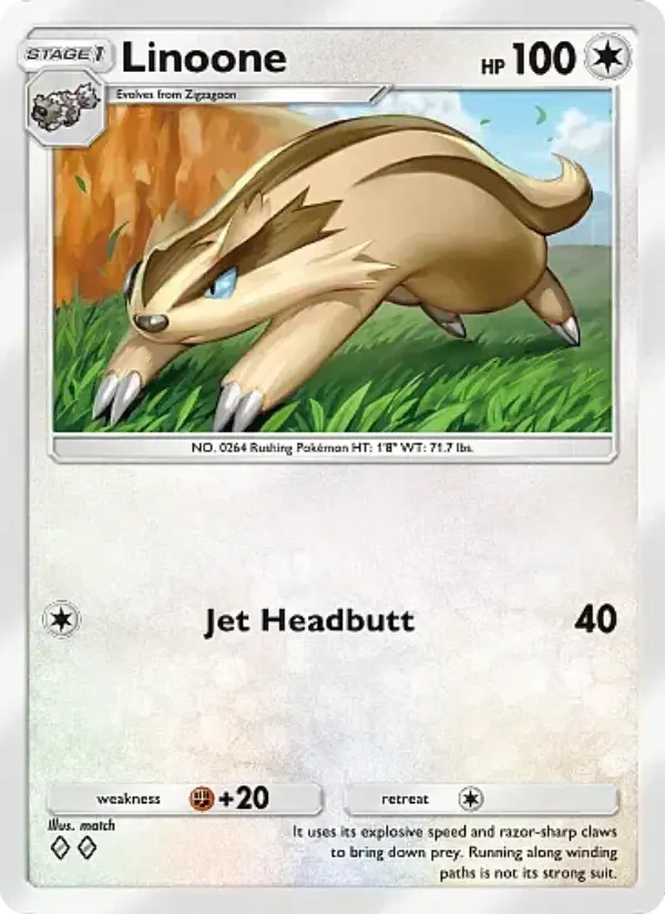 Linoone - Mega Rising 189/226