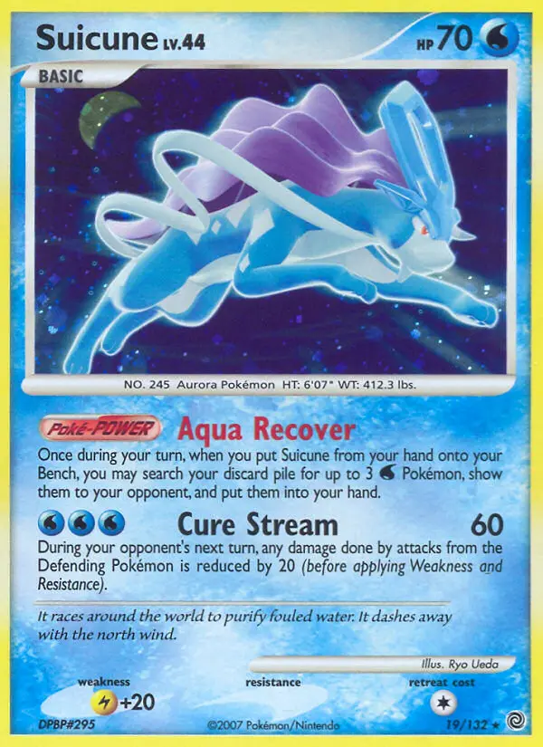 Suicune - Secret Wonders 019/132 (Holo)