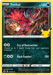 Yveltal - Celebrations 019/025 (Regular)
