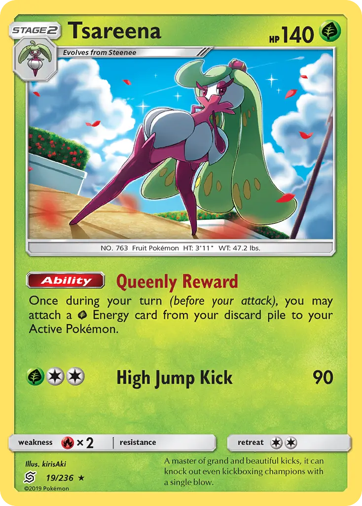 Tsareena - Unified Minds 019/236 (Holo)