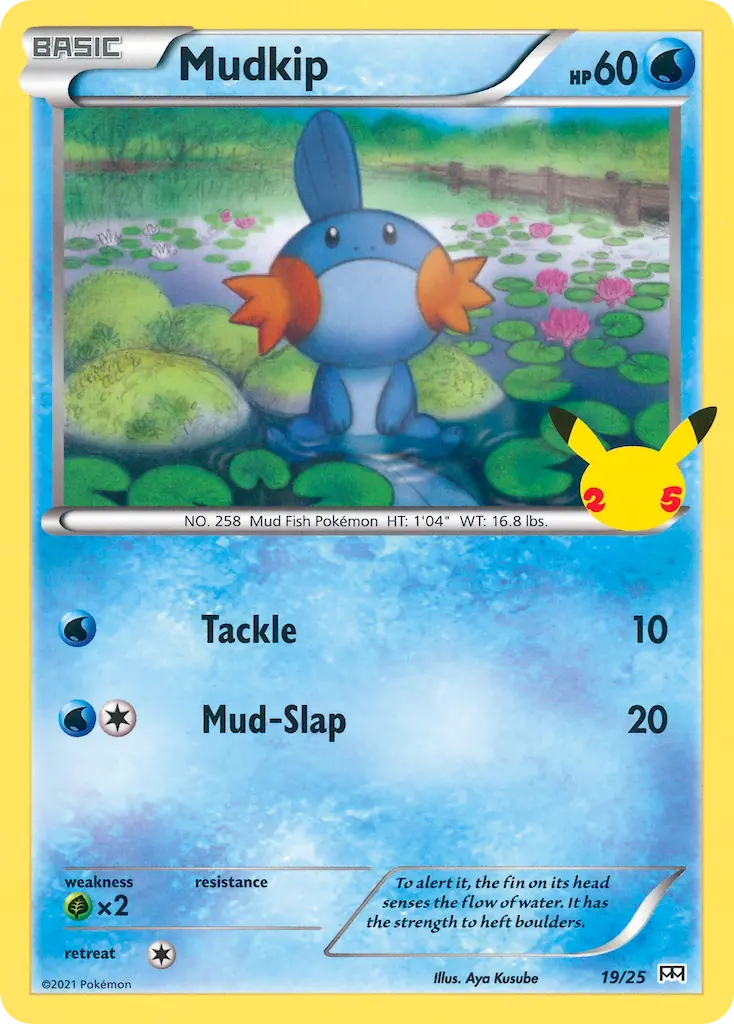 Mudkip - McDonald's Collection 2021 019/025 (Holo)