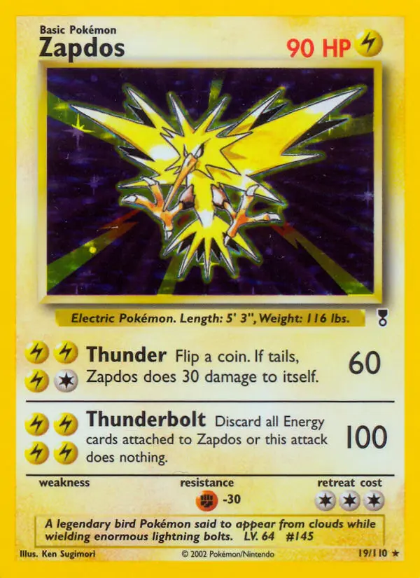 Zapdos - Legendary Collection 019/110 (Holo)