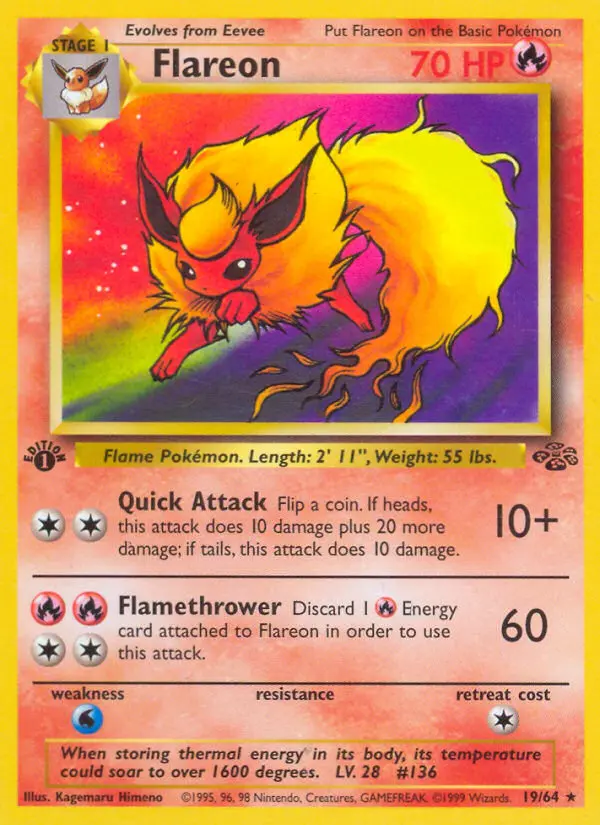 Flareon - Jungle 019/064 (Regular)
