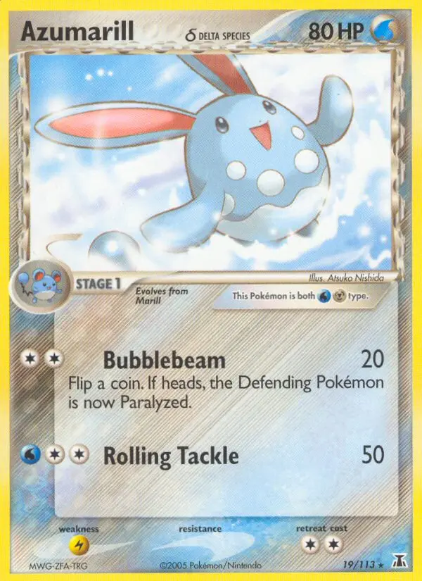 Azumarill δ - Delta Species 019/113 (Regular)