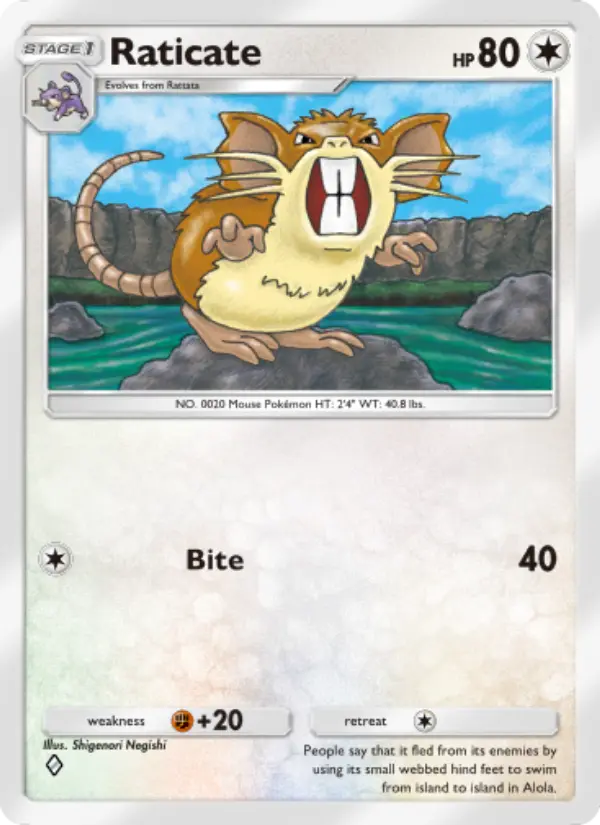 Raticate - Genetic Apex 190/226