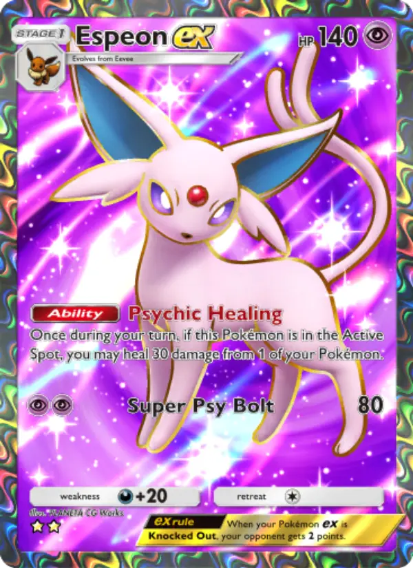 Espeon ex - Wisdom of Sea and Sky 190/161
