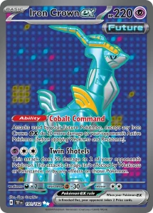 Iron Crown ex - Temporal Forces 191/162 (Holo)
