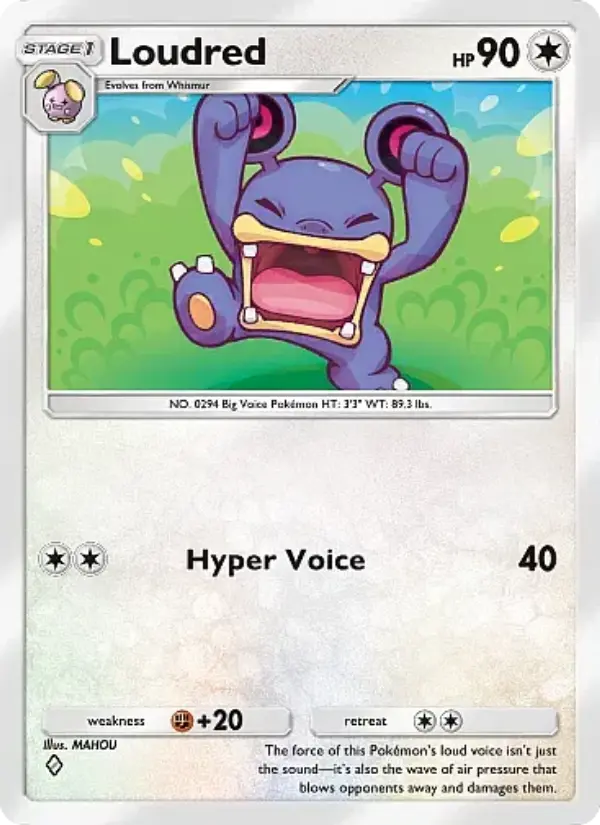 Loudred - Mega Rising 191/226