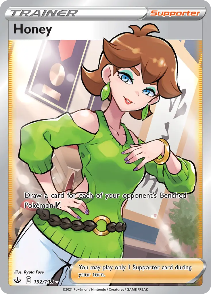 Honey - Chilling Reign 192/198 (Holo)