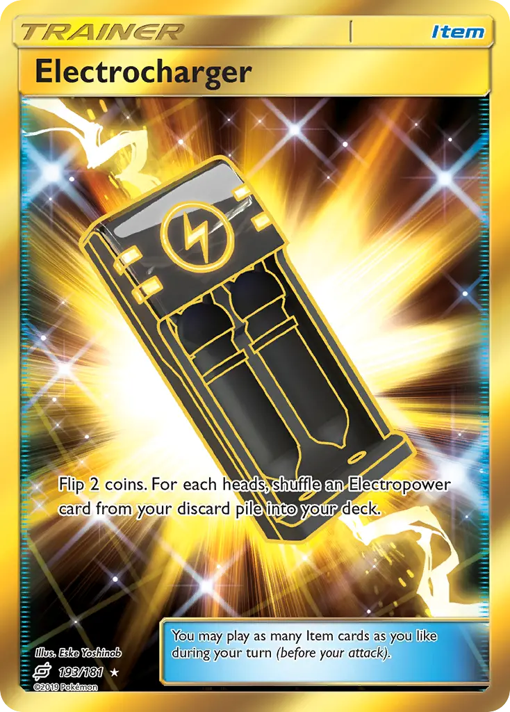 Electrocharger - Team Up 193/181 (Secret Rare)