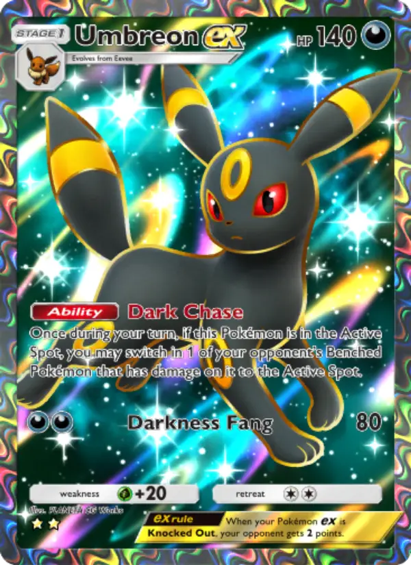 Umbreon ex - Wisdom of Sea and Sky 193/161