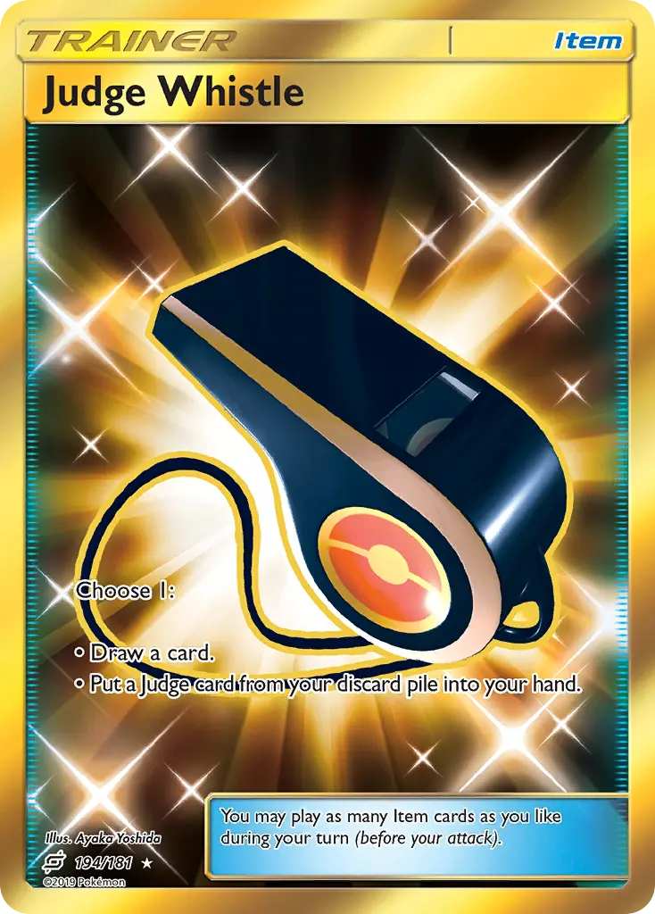 Judge Whistle - Team Up 194/181 (Secret Rare)