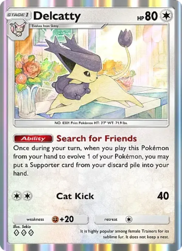 Delcatty - Mega Rising 194/226