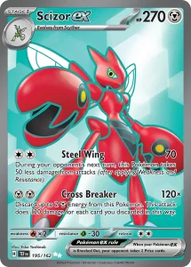 Scizor ex - Temporal Forces 195/162 (Holo)