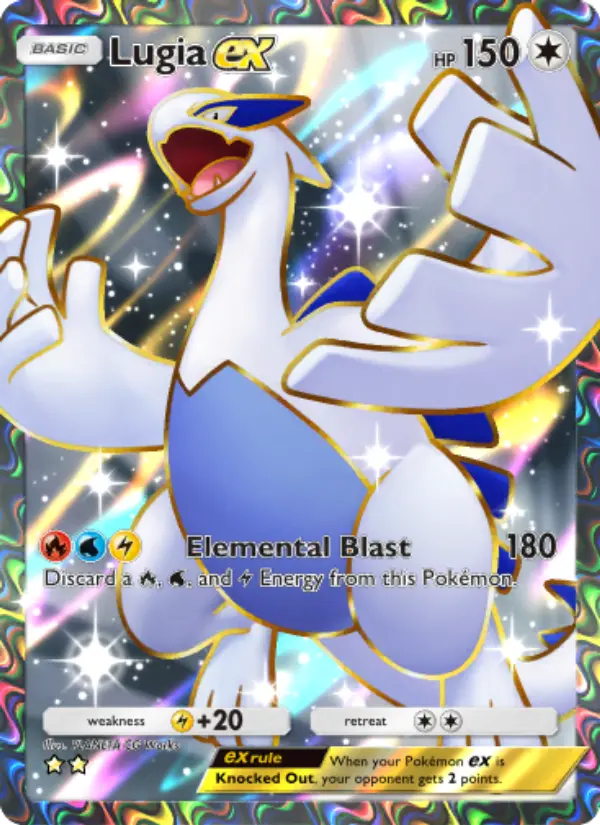 Lugia ex - Wisdom of Sea and Sky 195/161