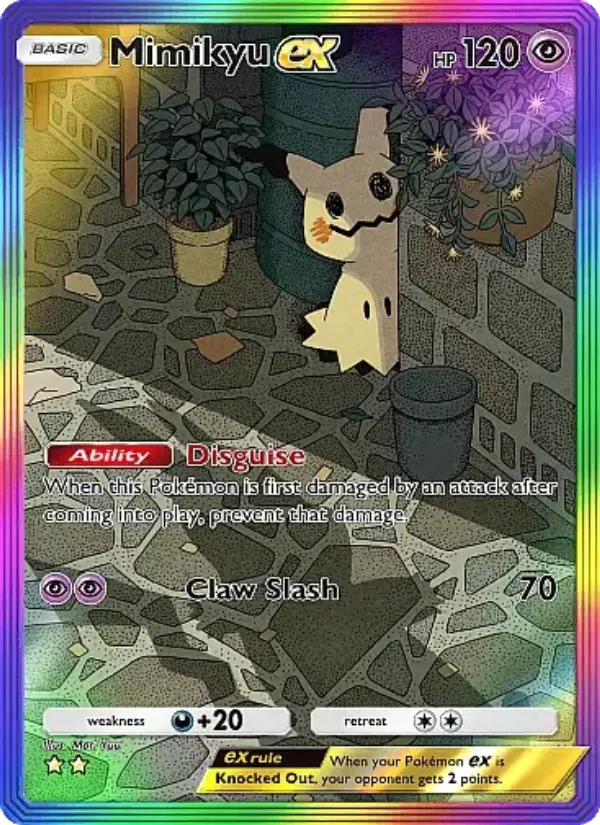 Mimikyu ex - Fantastical Parade 199/155