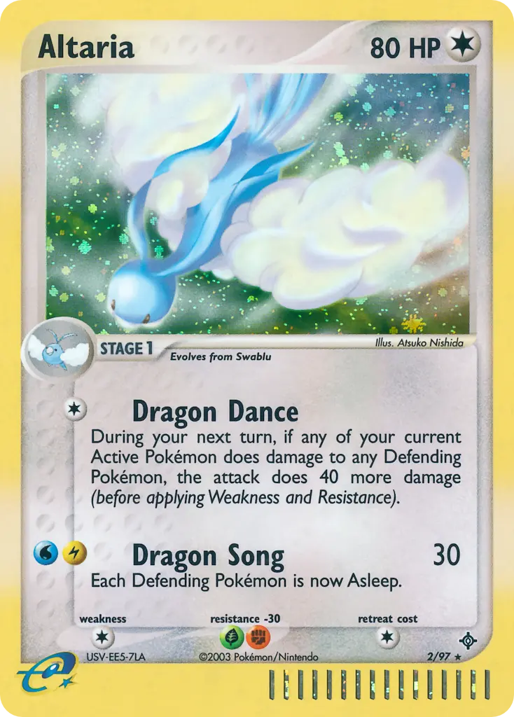 Altaria - Dragon 002/097 (Reverse Holo)
