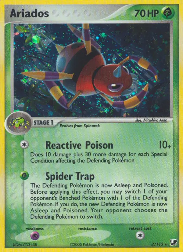 Ariados - Unseen Forces 002/115 (Holo)