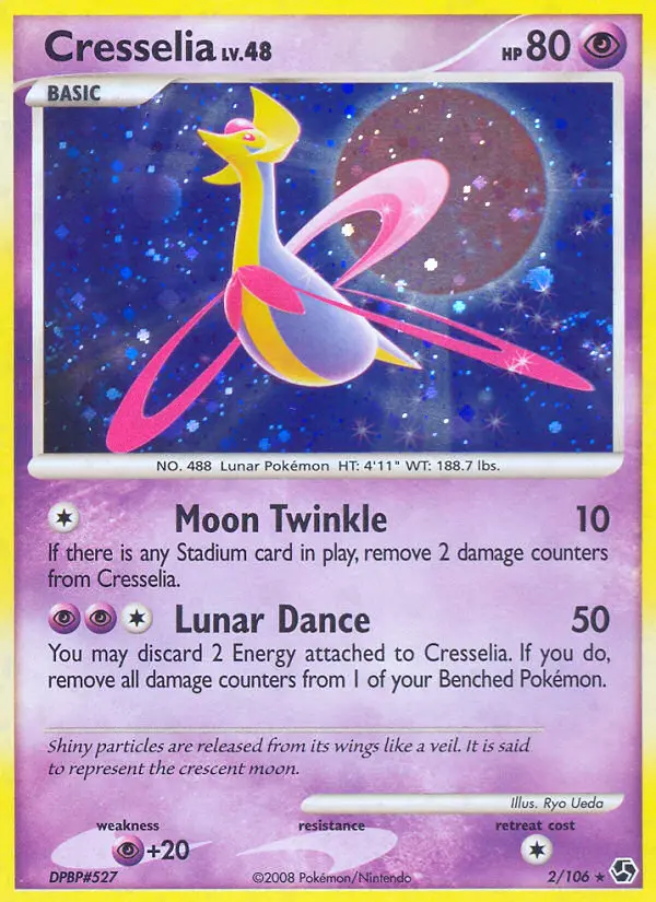 Cresselia - Great Encounters 002/106 (Holo)