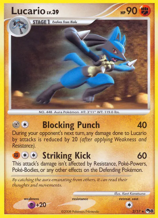 Lucario - POP Series 8 002/017 (Regular)