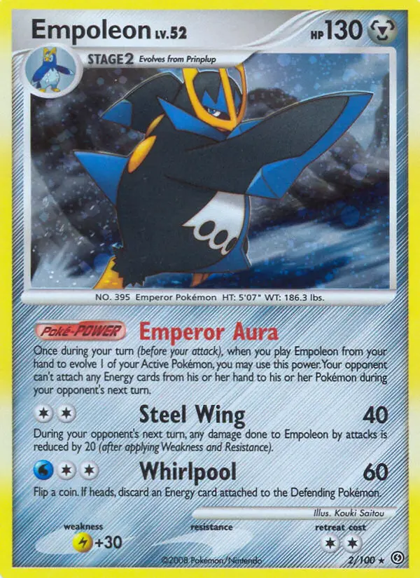 Empoleon - Stormfront 002/100 (Holo)
