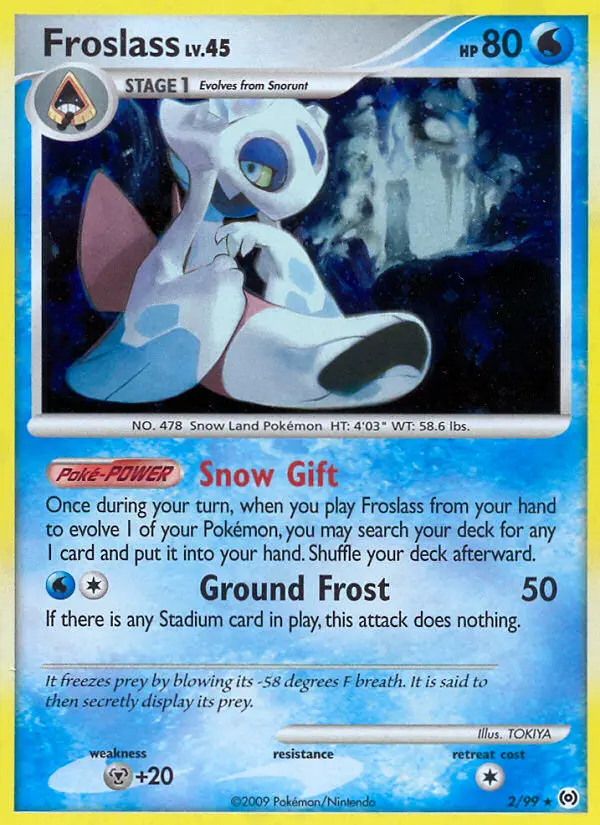 Froslass - Arceus 002/099 (Holo)