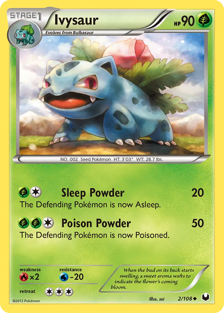 Ivysaur - Dark Explorers 002/108 (Regular)