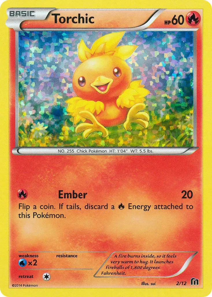 Torchic - McDonald's Collection 2016 002/012 (Holo)