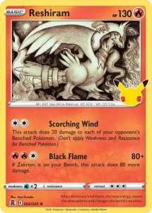 Reshiram - Celebrations 002/025 (Regular)