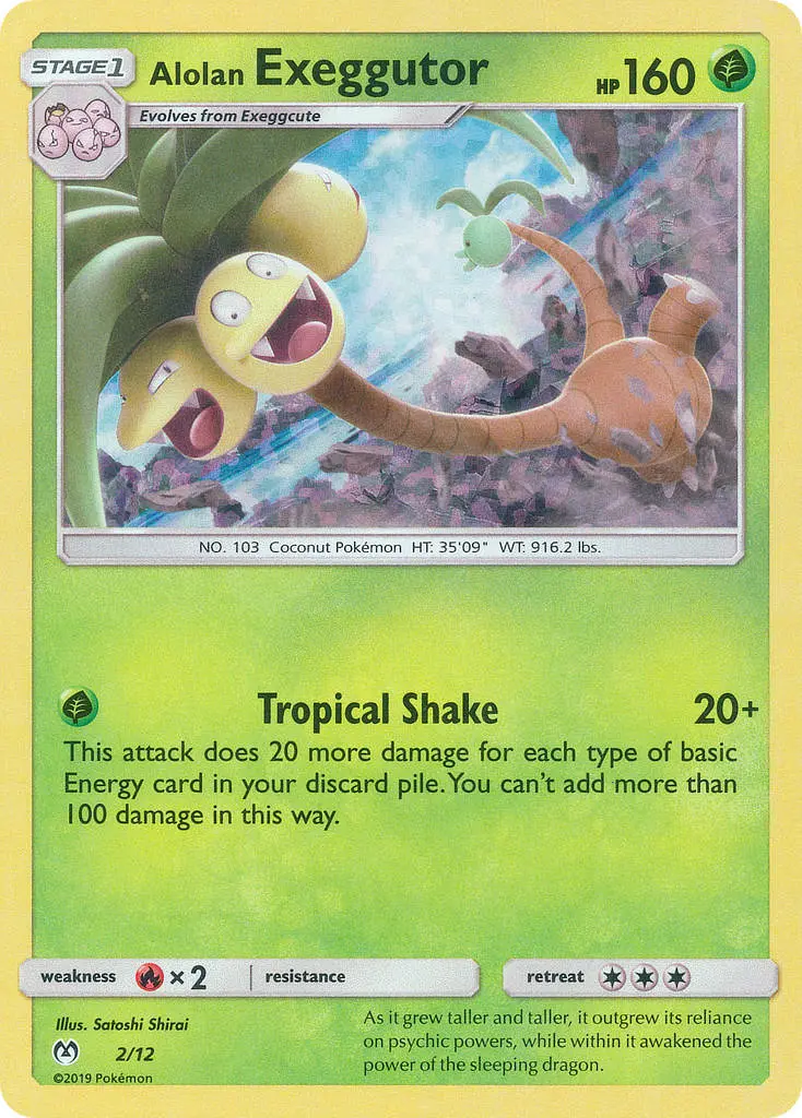 Alolan Exeggutor - McDonald's Collection 2019 002/012 (Holo)