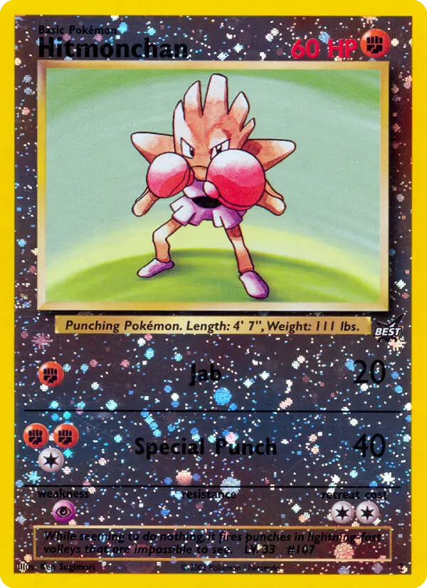 Hitmonchan - Best of Game 002/009 (Holo)