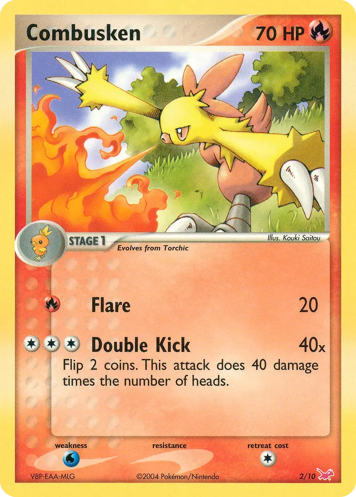 Combusken - EX Trainer Kit Latias 002/010 (Regular)