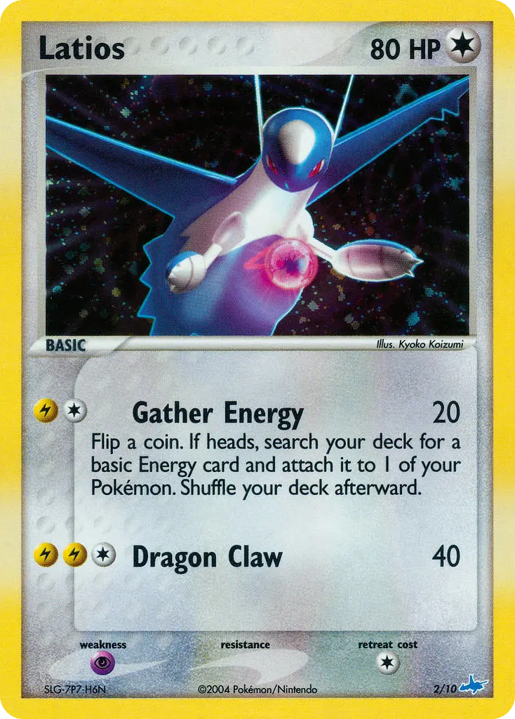 Latios - EX Trainer Kit Latios 002/010 (Holo)