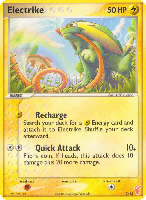 Electrike - EX Trainer Kit 2 Plusle 002/012 (Regular)