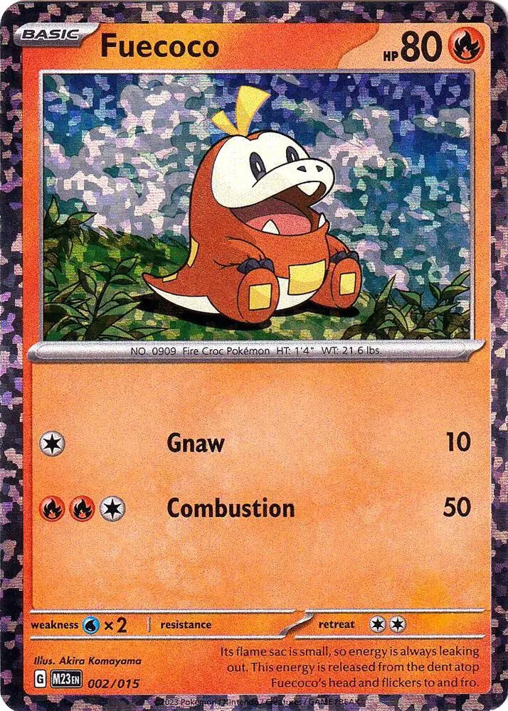 Fuecoco - McDonald's Collection 2023 002/015 (Holo)