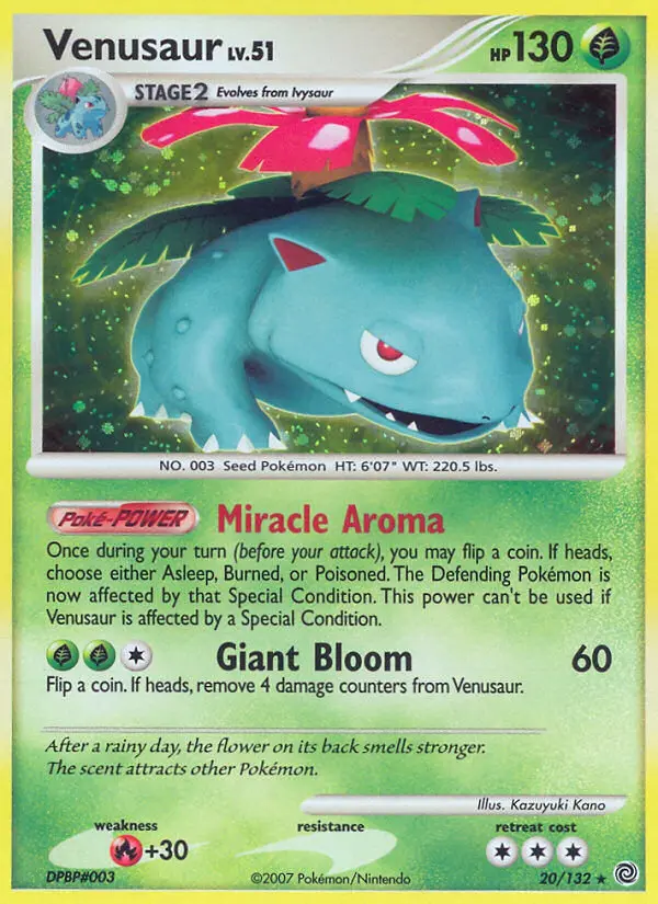 Venusaur - Secret Wonders 020/132 (Holo)