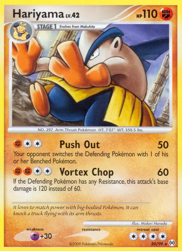 Hariyama - Arceus 020/099 (Regular)