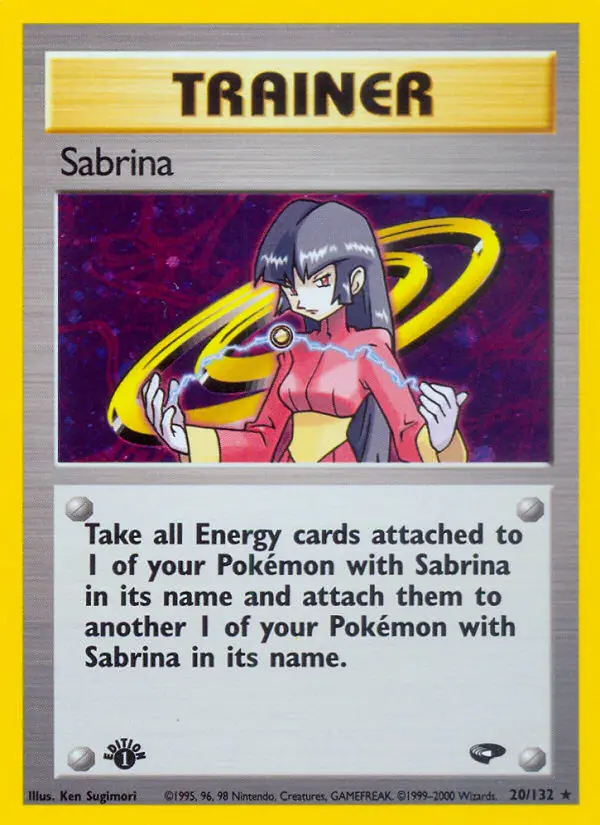 Sabrina - Gym Challenge 020/132 (Holo)