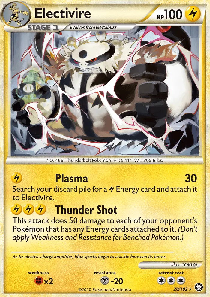 Electivire - Triumphant 020/102