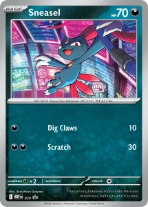 Sneasel - Mega Evolution Promos MEP 020 (Holo)