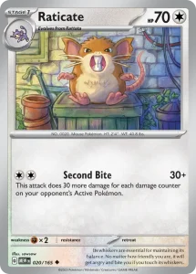 Raticate - 151 020/165 (Regular)